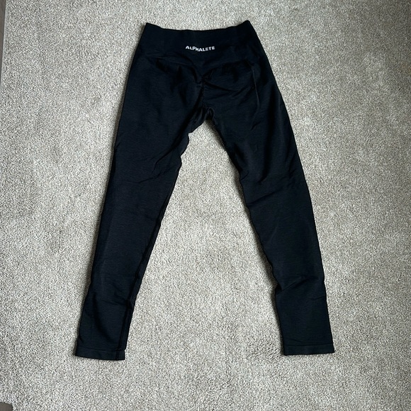 Women’s black alphalete leggings - Picture 1 of 3